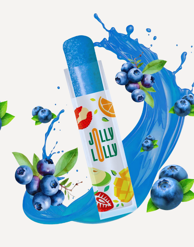 Blueberry icelolly