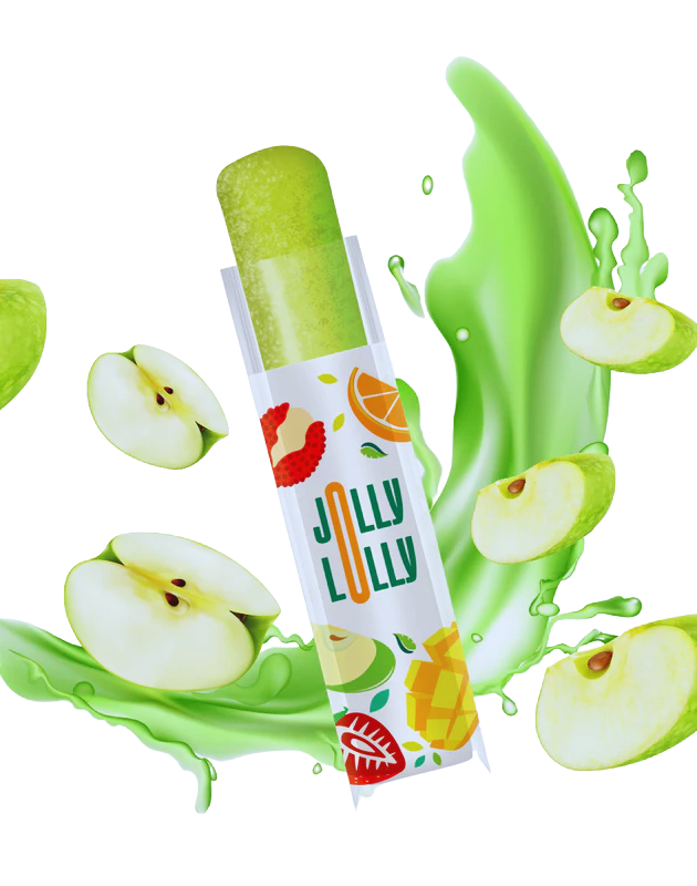 Green Apple Flavor icelolly