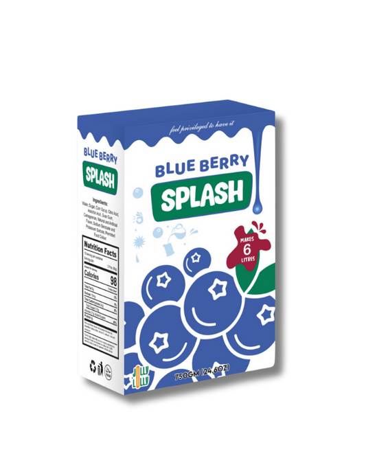 Blue Berry Flavor Splash Juice (750GM)
