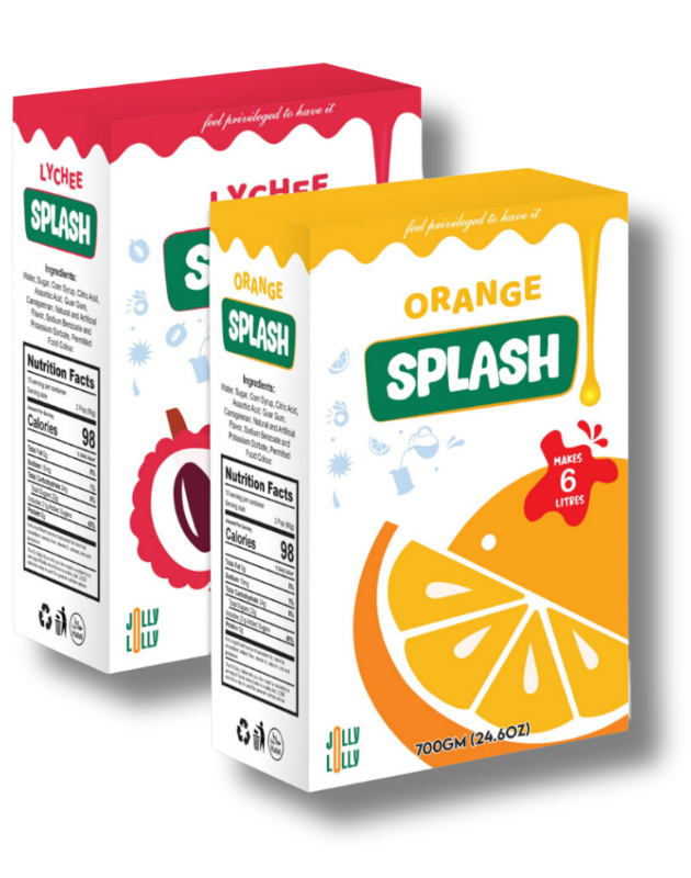 Bundle of 2 Splash Juices (750GM)